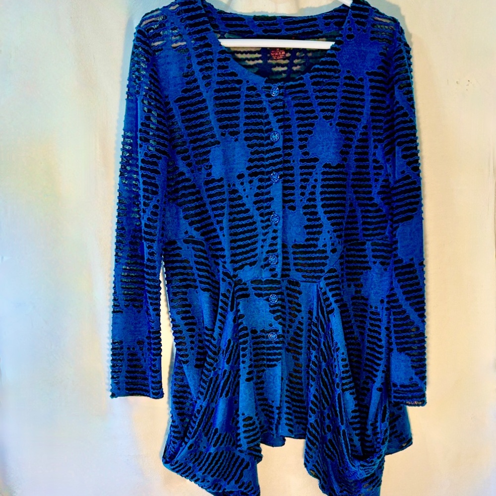 Pleats Collection Burnout Jacket